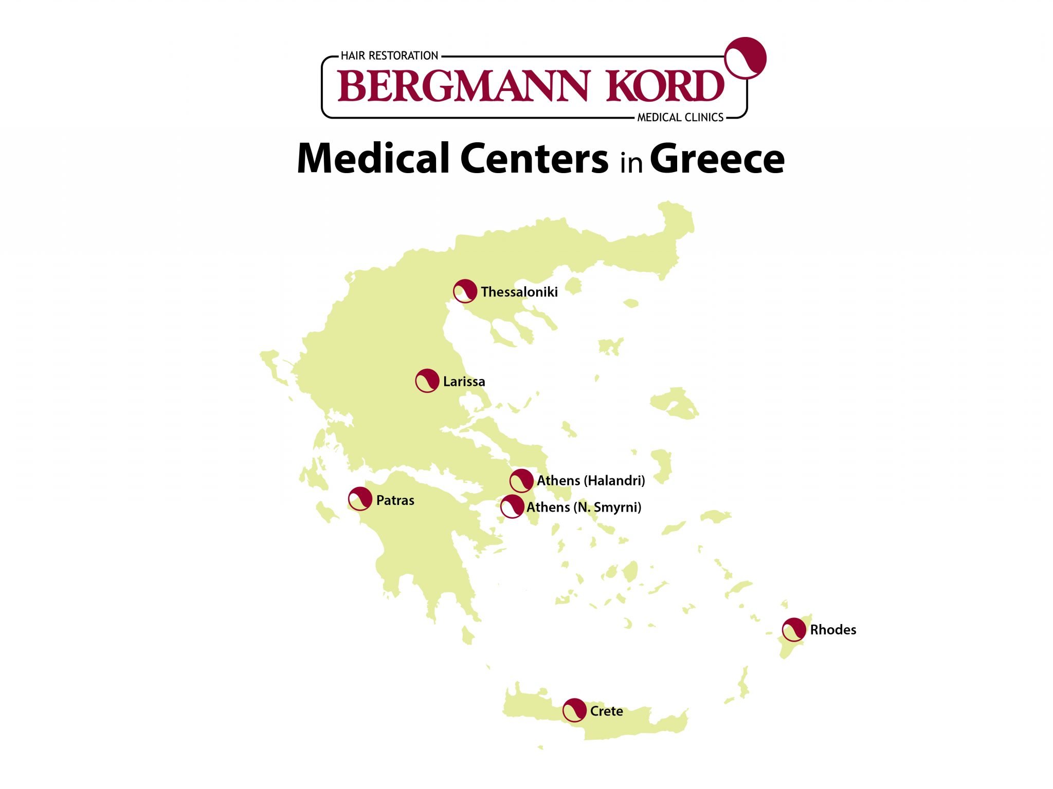 Locations - Bergmann Kord Hair Clinic